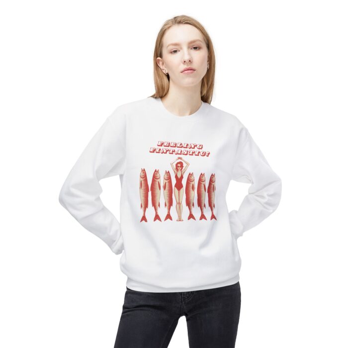 Feeling Fantastic Unisex Midweight Softstyle Fleece Crewneck Sweatshirt - Image 3