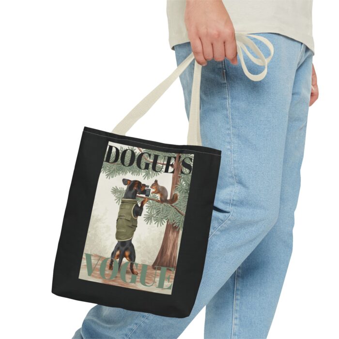 Dogue's Vogue Tote Bag (AOP) - Image 39