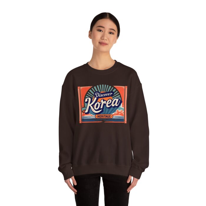 Discover Korea heritage Unisex Heavy Blend™ Crewneck Sweatshirt - Image 20