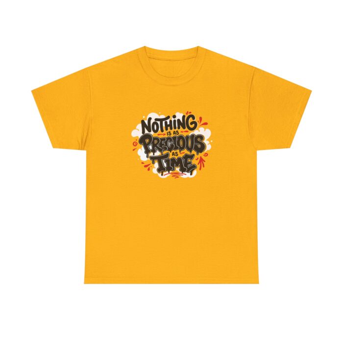 Nothing is as Precious as Time Unisex Heavy Cotton Tee - Image 17