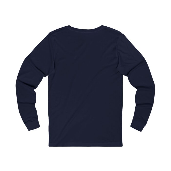 The rabbit looking at Earth from the moon Unisex Jersey Long Sleeve Tee - Image 10