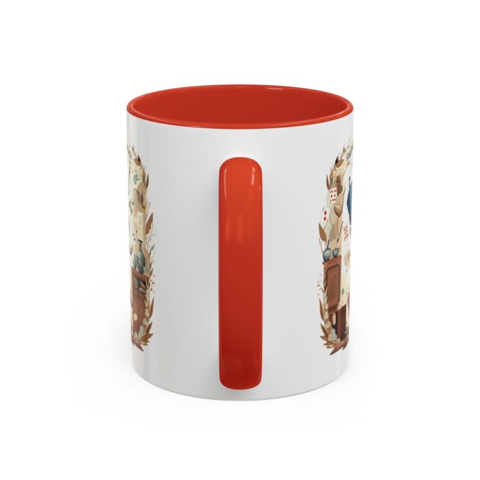 Falling into fantasy Accent Coffee Mug (11, 15oz) - Image 16