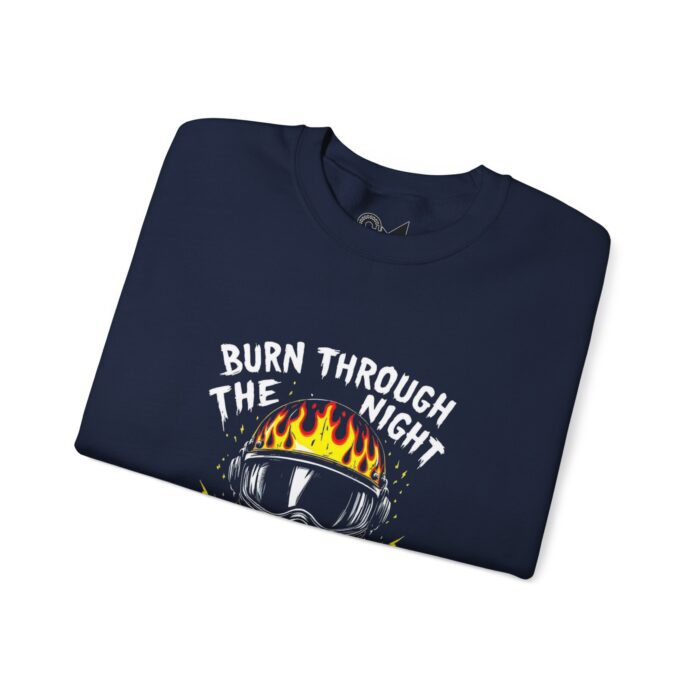 Burn through the night Unisex Heavy Blend™ Crewneck Sweatshirt - Image 11