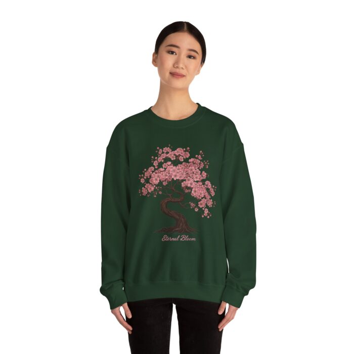 Eternal Bloom Unisex Heavy Blend™ Crewneck Sweatshirt - Image 8