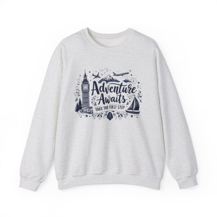 Take the first step Unisex Heavy Blend™ Crewneck Sweatshirt