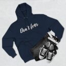 Ride with wave Three-Panel Fleece Hoodie