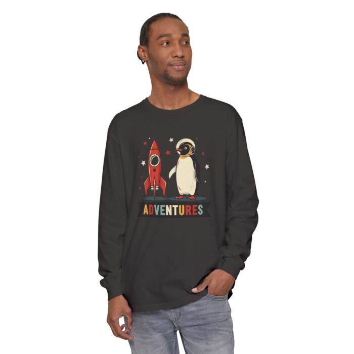Adventures Unisex Garment-dyed Long Sleeve T-Shirt - Image 27