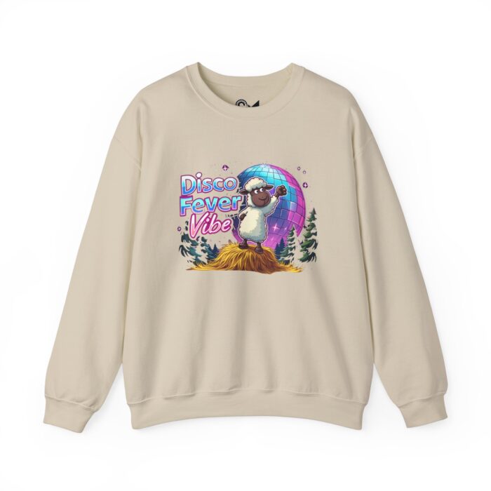 Disco fever vibe Unisex Heavy Blend™ Crewneck Sweatshirt - Image 5