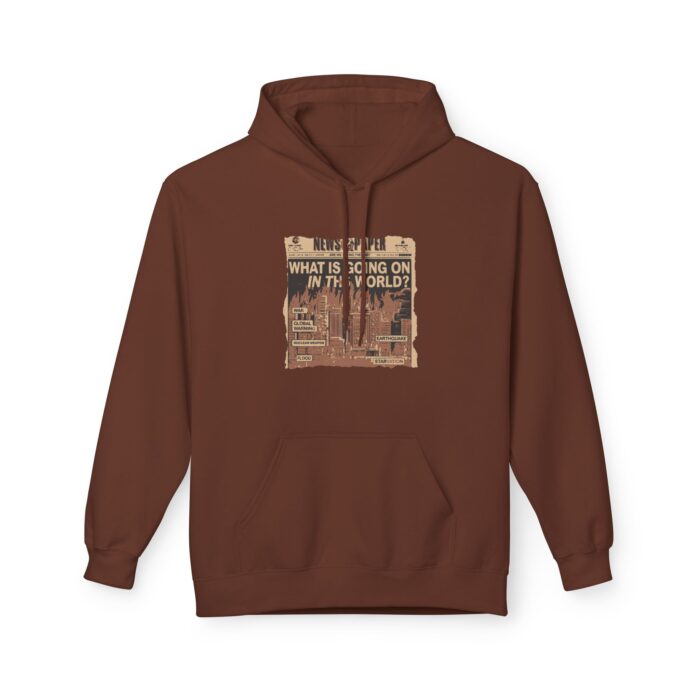 What's going on in this world Unisex Midweight Softstyle Fleece Hoodie