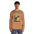 My Grand Grand Grandfather's Last Pet Long Sleeve Crewneck Tee - Dinosaur Theme