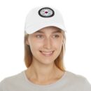 Made in South Korea Hat with Leather Patch (Round)