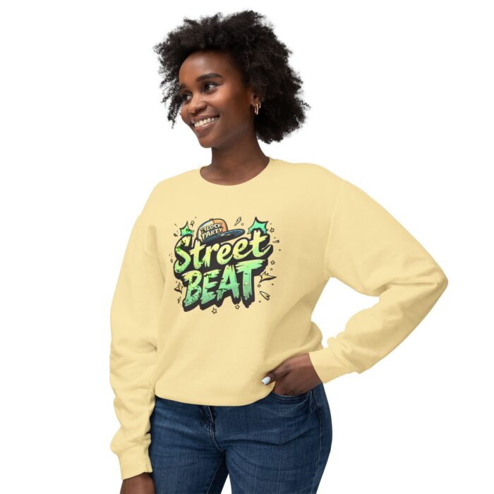 Street beat Unisex Lightweight Crewneck Sweatshirt - Image 11