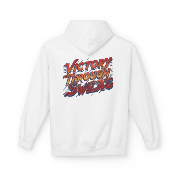 Victory through sweats Unisex Midweight Softstyle Fleece Hoodie - Image 2