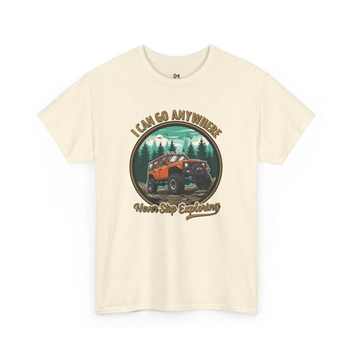 I can go anywhere Unisex Heavy Cotton Tee - Image 15