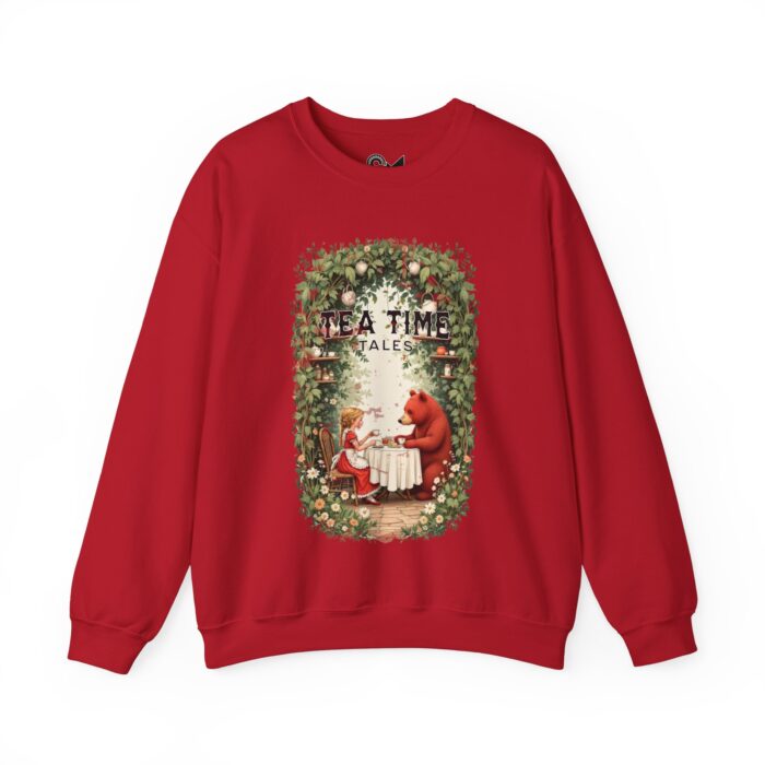 Tea time tales Unisex Heavy Blend™ Crewneck Sweatshirt - Image 45