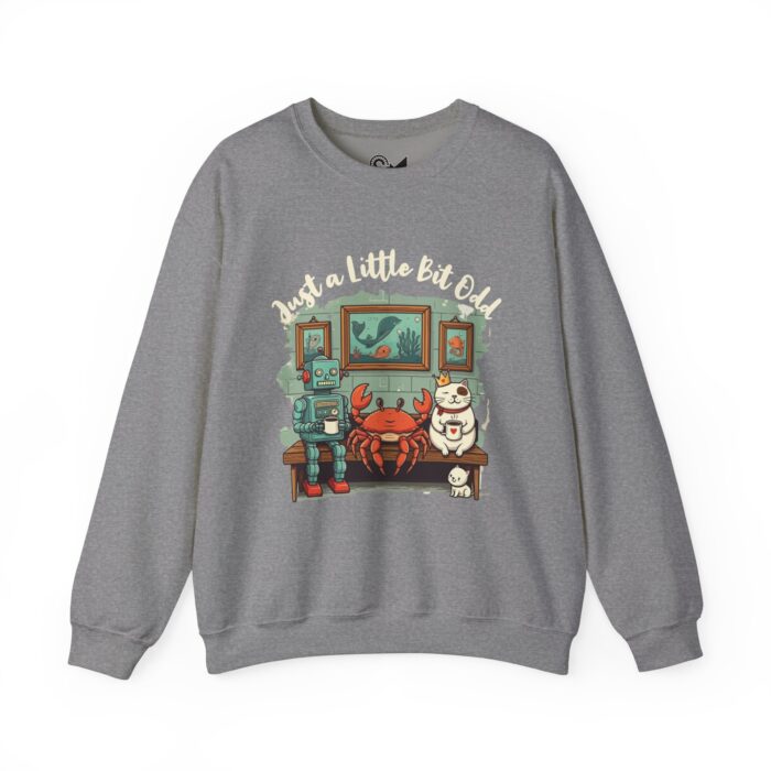 Just a little bit odd Unisex Heavy Blend™ Crewneck Sweatshirt - Image 17