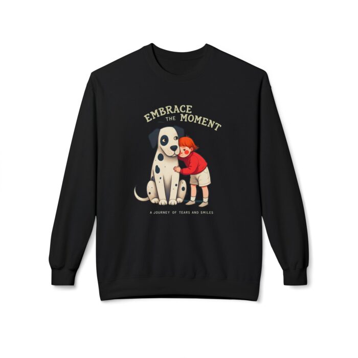 Embrace the moments Unisex Midweight Softstyle Fleece Crewneck Sweatshirt - Image 9