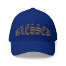 Blessed Embroidered Cap - Stylish Closed-Back Structured Hat for Faith and Everyday Wear