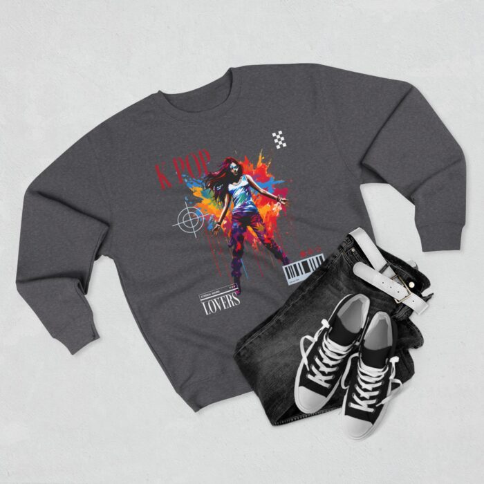 K POP LOVERS Unisex Crewneck Sweatshirt - Image 3