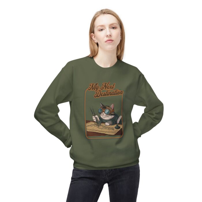 My next destintion Unisex Midweight Softstyle Fleece Crewneck Sweatshirt - Image 15