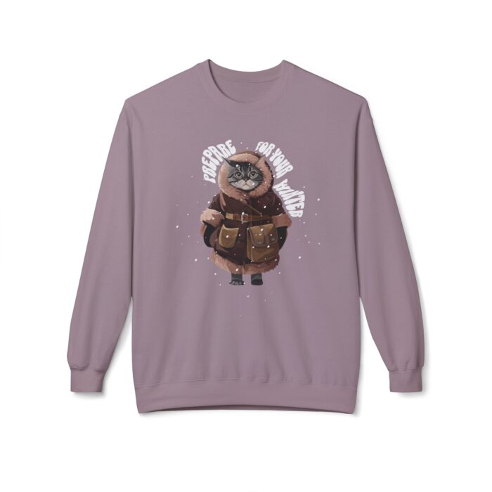 Prepare for your winter Unisex Midweight Softstyle Fleece Crewneck Sweatshirt - Image 37