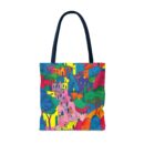 The hillside village in Korea Tote Bag (AOP)