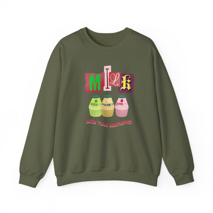 Milk your moment! Unisex Heavy Blend™ Crewneck Sweatshirt - Image 21