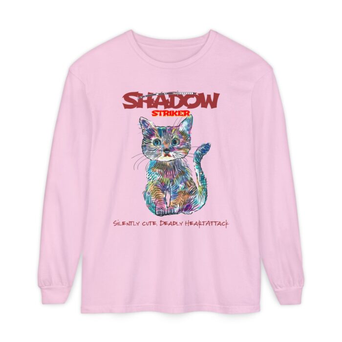 Shadow Striker Unisex Garment-dyed Long Sleeve T-Shirt - Image 57