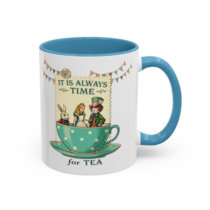 It is always time for tea Accent Coffee Mug (11, 15oz) - Image 34