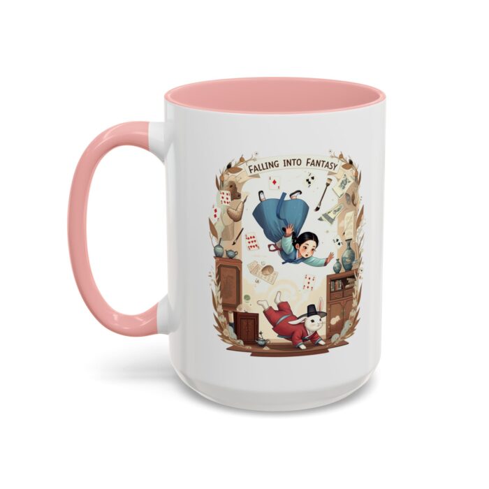 Falling into fantasy Accent Coffee Mug (11, 15oz) - Image 27