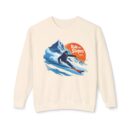 Ride the slopes Unisex Lightweight Crewneck Sweatshirt