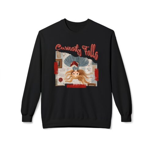 Curiosity falls Unisex Midweight Softstyle Fleece Crewneck Sweatshirt