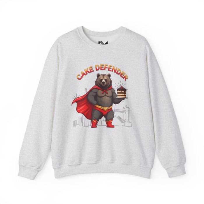 Cake defender Unisex Heavy Blend™ Crewneck Sweatshirt - Image 5