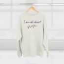 I'm all about prayer Unisex Crewneck Sweatshirt