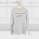I'm all about prayer Unisex Crewneck Sweatshirt