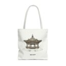 Traditional Korean pavilion Tote Bag (AOP)