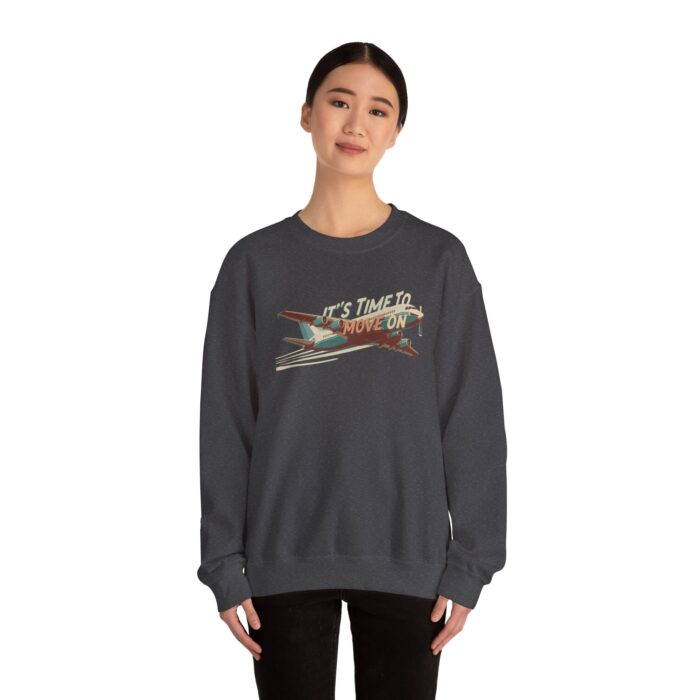 It's time to move on Unisex Heavy Blend™ Crewneck Sweatshirt - Image 20