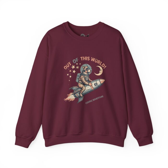 Out of this world Unisex Heavy Blend™ Crewneck Sweatshirt - Image 9
