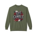 Life is a gamble Unisex Midweight Softstyle Fleece Crewneck Sweatshirt