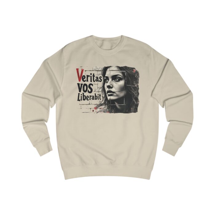 Veritas vos liberabit Unisex Sweatshirt - Image 3
