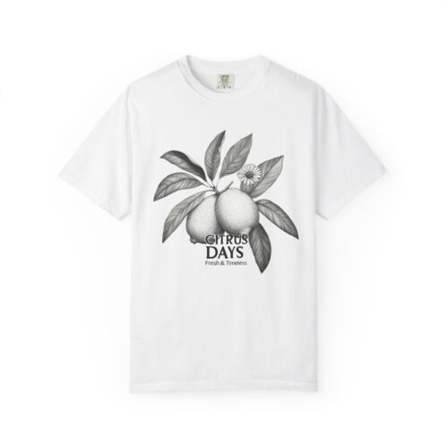 Citrus Days Unisex Garment-Dyed T-Shirt - Fresh & Timeless Design