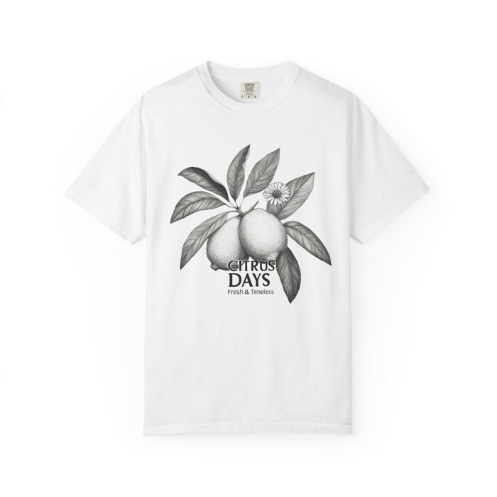 Citrus Days Unisex Garment-Dyed T-Shirt - Fresh & Timeless Design
