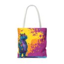 Stylish Hippo Tote Bag (AOP)