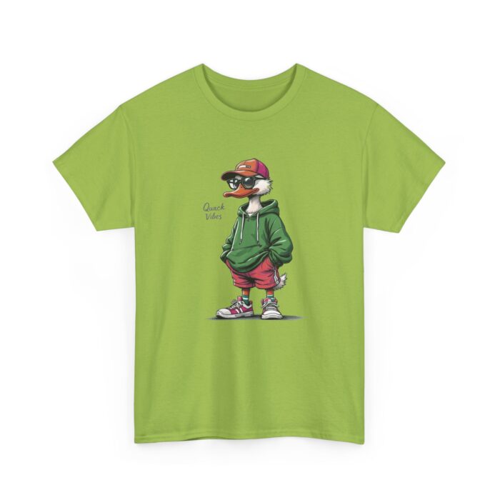 Quack Vibes Unisex Heavy Cotton Tee - Image 11