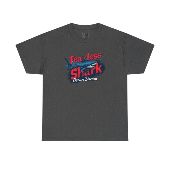 Fearless shark Unisex Heavy Cotton Tee - Image 25