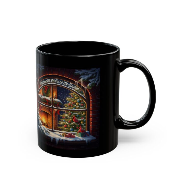 Warmest wish Black Mug (11oz, 15oz) - Image 3
