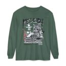 DJ Cat Unisex Garment-dyed Long Sleeve T-Shirt