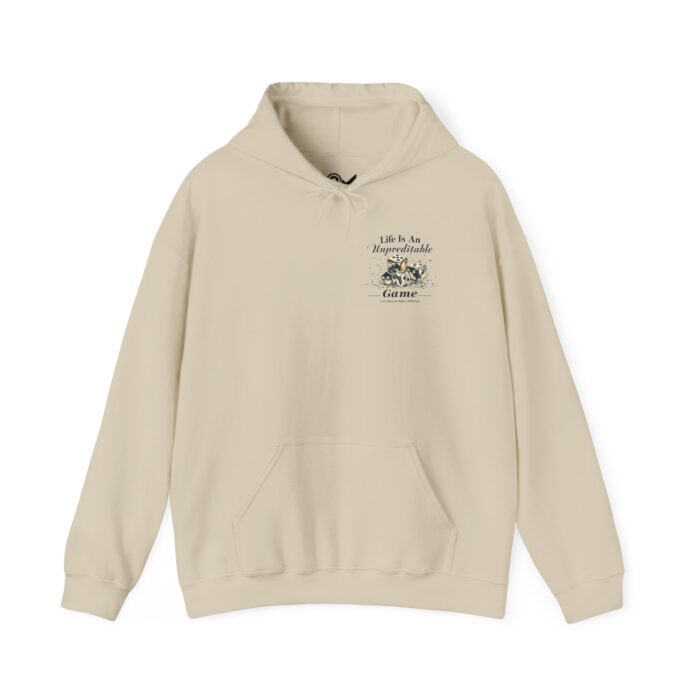Life Is An Unpredictable Game Unisex Heavy Blend™ Hooded Sweatshirt - Image 5