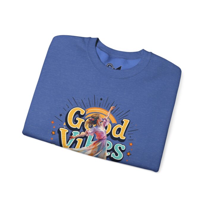 Good vibes only Unisex Heavy Blend™ Crewneck Sweatshirt - Image 35