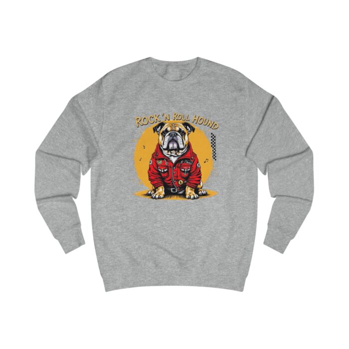 Rock ‘n’ Roll Hound Unisex Sweatshirt - Image 11